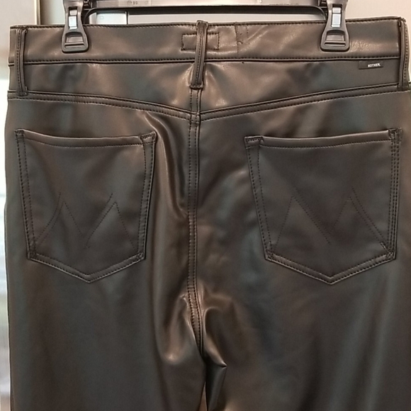 💕MOTHER💕 High Waisted Vamp Pants Faux Show 32 - Picture 12 of 16